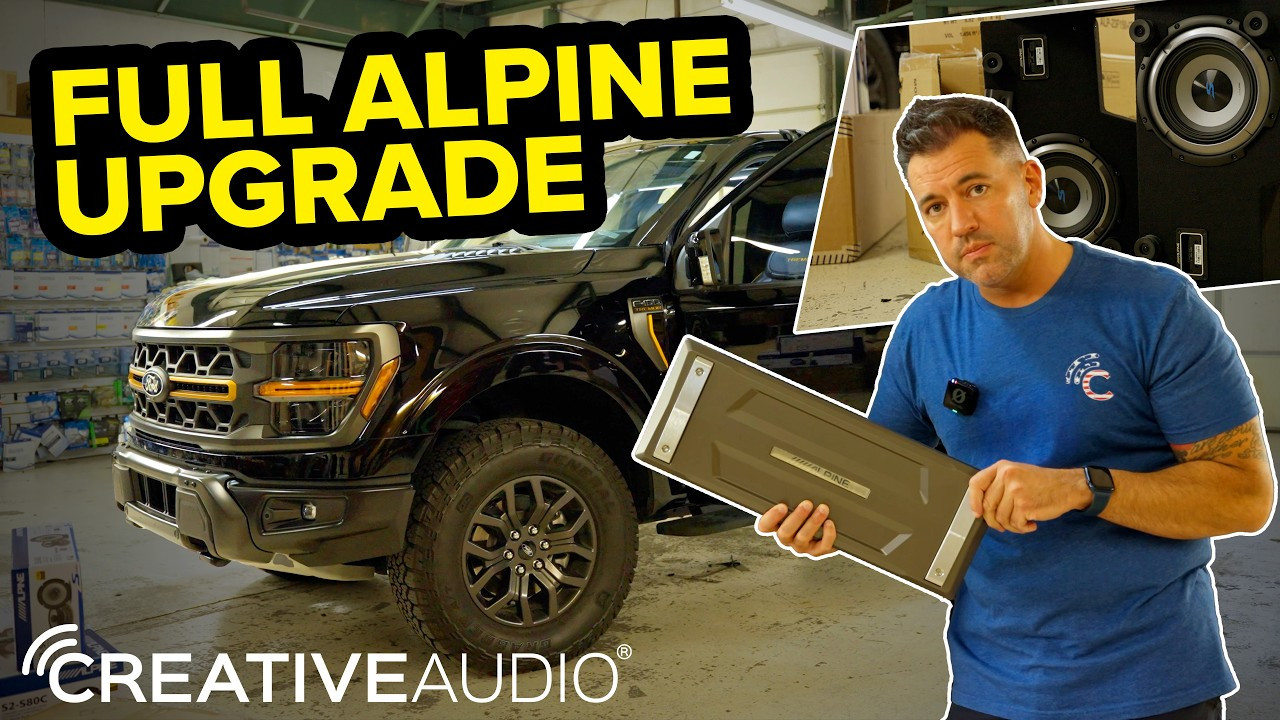 Full Alpine F-150 Audio Upgrade | Complete Plug-and-Play System