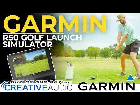 An In-Depth Look at the Garmin Approach R50 Golf Launch Simulator! | Out of the Box