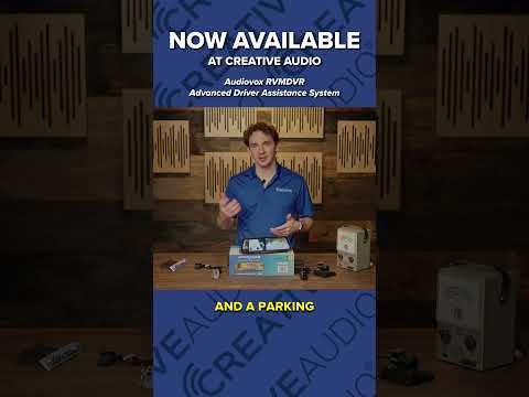 Audiovox RVMDVR Rearview Mirror & Accessories - NEW AT CREATIVE AUDIO ? #audiovox #creativeaudio