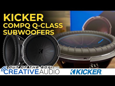Kicker CompQ Q-Class Subwoofer Unboxing & Overview - Out of the Box