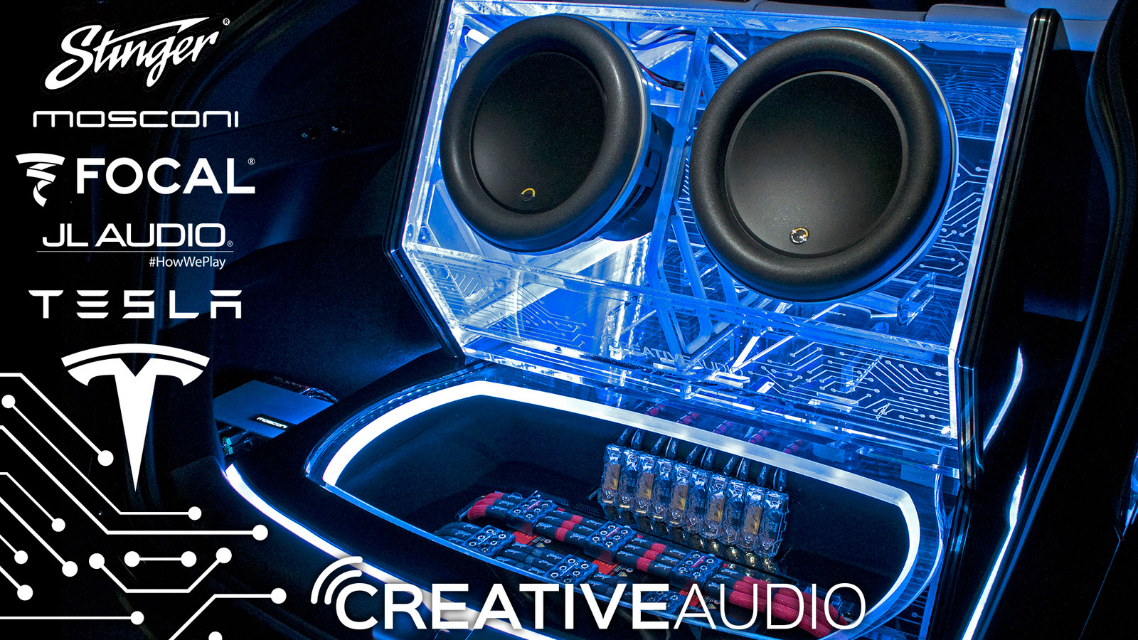 Tesla Model Y Stereo Upgrade: Full Custom Focal, JL Audio & Mosconi Build by Chad Weeden