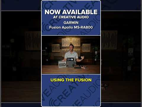 The Garmin Fusion Apollo MS-RA800 Marine Stereo is NOW AVAILABLE! | New at Creative Audio