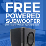FREE Powered Subwoofer