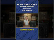 The Wet Sounds WSL Portable Party Speaker is NOW AVAILABLE! | New at Creative Audio