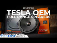 Powerbass TESLA OEM Full Range Speakers | Product Overview