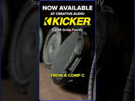 Kicker 52GR Series Grilles are NOW AVAILABLE! | New at Creative Audio