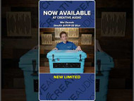 Wet Sounds Stealth SHIVR-55 Cooler Speaker System SPECIAL Edition Blue | NEW at Creative Audio!