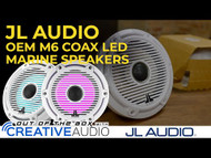 JL Audio OEM M6 Marine Coaxial LED Speakers Unboxing and Overview - Out of the Box