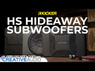 KICKER's HS Series Hideaway Subwoofers | Product Overview