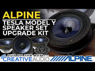 Alpine EV Series Speakers for Tesla Model Y Unboxing and Overview | Out of the Box