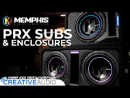 Memphis Audio's NEW PRX Subwoofers & Enclosures | Product Overview