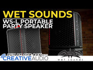 Wet Sounds WS-L Portable Party Speaker Unboxing & Overview | Out of the Box