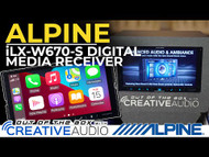 Alpine iLX-W670-S Digital Multimedia Receiver Unboxing & Overview | Out of the Box