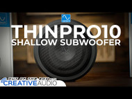 Wavtech THINPRO10 Shallow Professional Subwoofer | Product Overview