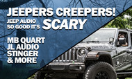 Jeepers Creepers! Unleash Booming Tunes with your Jeep This Halloween Season!
