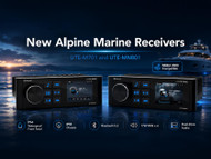 Alpine UTE-M701 & UTE-MN801 Marine Receivers Are Here