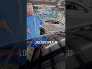 Bubbled Window Tint Removal at Creative Audio - Part 3
