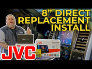 Nearly UNLIMITED Vehicle Options! | JVC 8" Direct Replacement Receiver Installation Overview