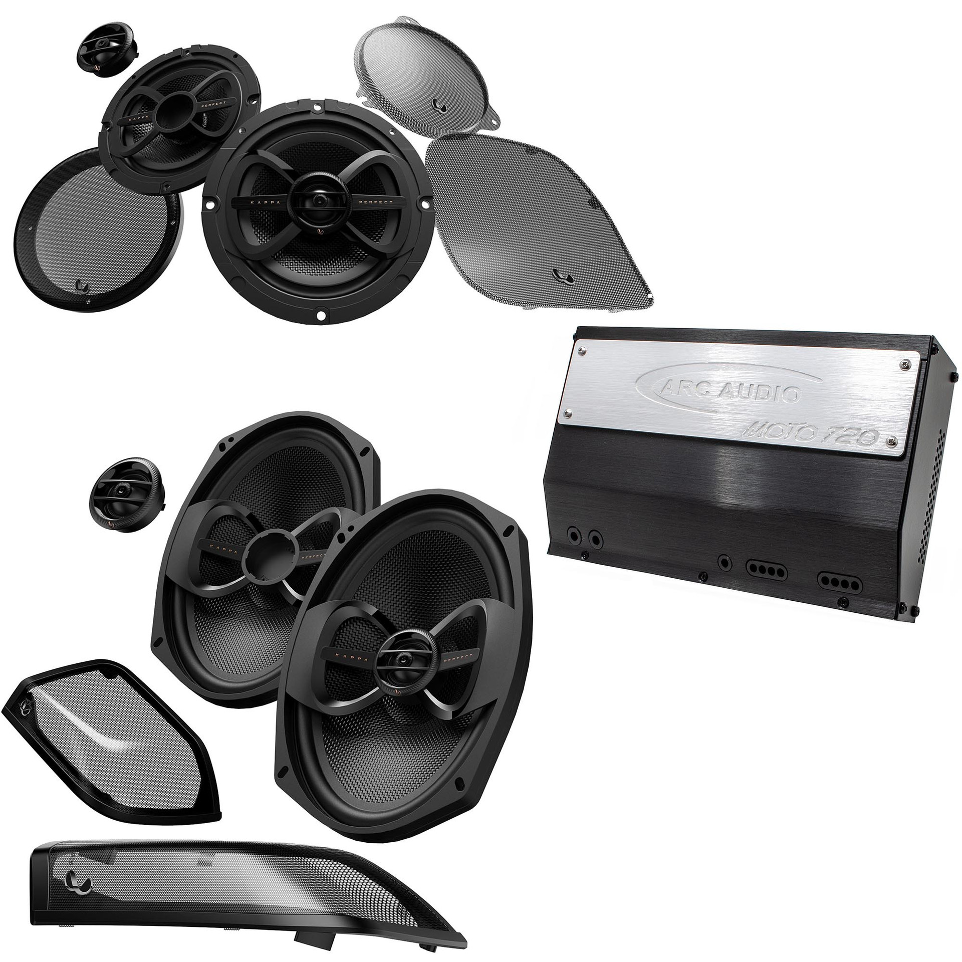 Infinity KAPPA Perfect 900X Premium 6x9" Bag Lid Speakers Compatible