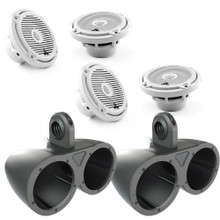 JL Audio MX650-CCX-CG-WH Wake Tower/UTV Speaker System Classic