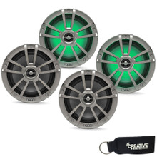 Infinity 622MLT Marine 6.5 Inch RGB LED Coaxial Speakers
