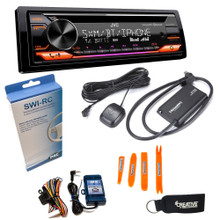 JVC KD-TD91BTS - CD Receiver w/ Bluetooth, USB, Amazon Alexa