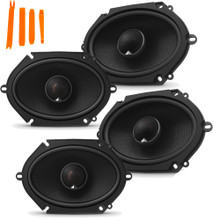JBL - 2 Pairs Of Stadium GTO860 6x8/5x7-Inch Speakers + ARC Audio