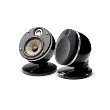 KEF T301 BLACK Ultra-Thin Satellite Speaker - Creative Audio