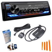 JVC KD-X470BHS Digital Media Receiver Bluetooth, HD Radio