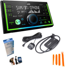 JVC KW-X840BTS 2-Din Digital Media Receiver compatible with SXV300