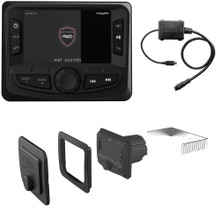 Wet Sounds WS-MC-20 2-Zone Media Center With Bluetooth, AM/FM