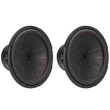Kicker 12 Inch Comp R Woofer Includes Two 48CWR122 Virtual 2 ohm