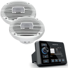 Hertz HMR 20 Marine Digital Media Receiver with 1 Pair HEX Series