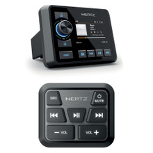Hertz HMR 20 Marine Digital Media Receiver with 1 Pair HEX 6.5 S