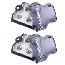 Rockford Fosgate - Two RFD4 0/1/4-Gauge Distribution Blocks 1-In 3