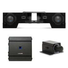 Alpine S-SB12V 12" Halo Series Preloaded Subwoofer Enclosure - Ported Box With ProLink (600W RMS)