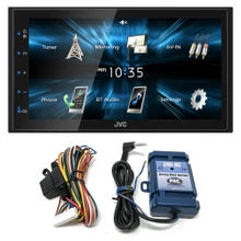 JVC KW-M150BT Digital Media Receiver featuring 6.8
