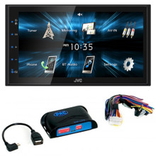 JVC KW-M150BT Digital Media Receiver featuring 6.8