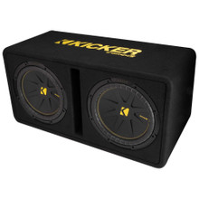 Kicker 43VC124 Comp 12-inch Subwoofer in Ported Enclosure, 4-Ohm