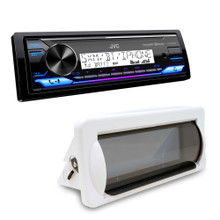 JVC KD-X38MBS Marine Digital Media Receiver with Bluetooth, USB