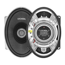 ラブカ P 4コン Cicada Audio CXX57.4 - Pro Coaxial Speakers Bi Ampable 5x7-inch