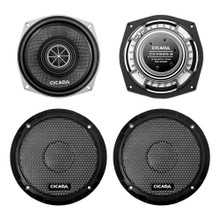Cicada Audio CXX57.2 - Pro Coaxial Speakers Bi Ampable 5x7-inch