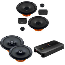 Hertz DP 4.300 AB-Class 4 Channel Amplifier with 2 Pairs of DCX