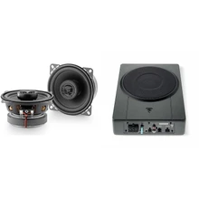 Focal ISUBACTIVE2.1 8” Underseat Amplified Subwoofer, RMS: 130W