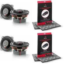Focal ICU 100 4 Inch Coaxial Kit, RMS: 500W - MAX: 100W - Creative
