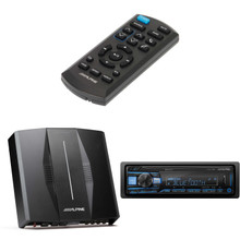 Alpine UTE-73BT, RUE-4360 Remote with PXE-C80-88 OPTIM8 8-Channel