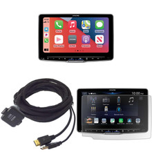 Alpine Halo9 iLX-F509, KCU-315UH USB / HDMI Extension Cable & RUE