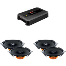 Hertz DP 4.300 AB-Class 4 Channel Amplifier with 2 Pr Hertz Dieci