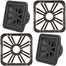 Kicker CompRT 43CWRT122 - Subwoofer Da 12" (30cm) 500W RMS, 2x2 Ohm, Profilo Basso Per Installazioni Salvaspazio