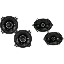 Kicker DSC680 6x8-Inch (160x200mm) Coaxial Speakers, 4-Ohm bundle